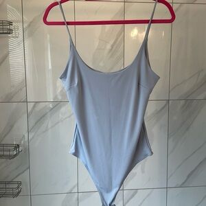 Blue Blush Light Blue Bodysuit – Size M